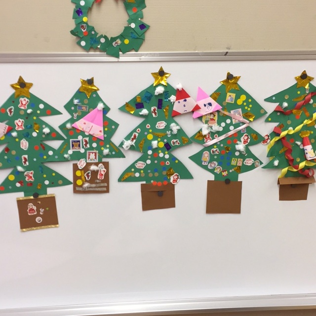 【みんなの投稿】クリスマスツリー製作