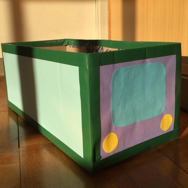 【みんなの投稿】✳︎段ボール列車