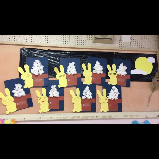 【みんなの投稿】【お月見うさぎさん】