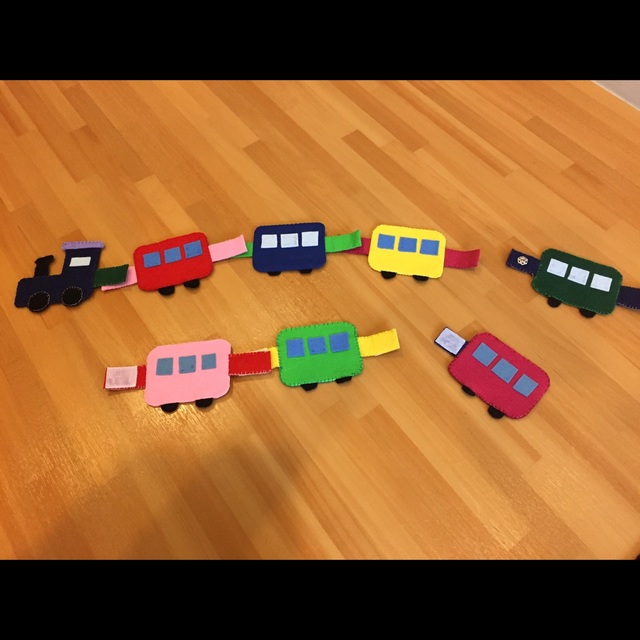 【みんなの投稿】電車のスナップ、マジックテープつなぎ