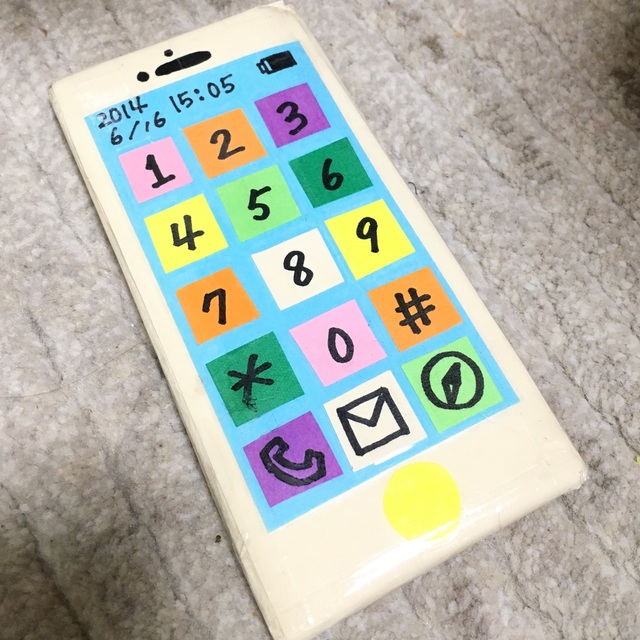 【みんなの投稿】iPhoneをイメージして作りました。