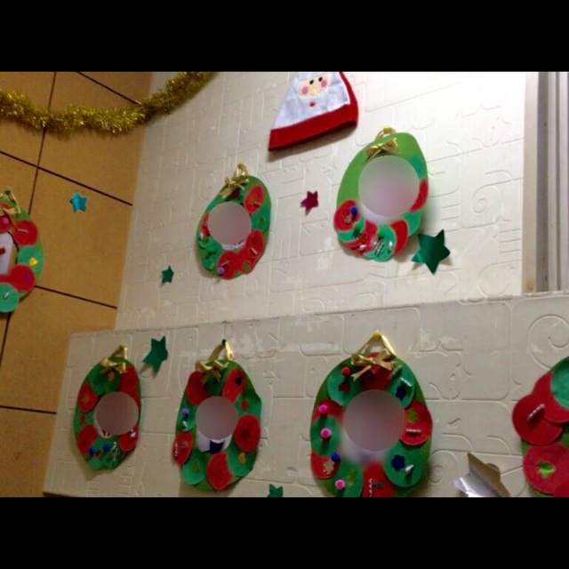 【みんなの投稿】【リース】12月壁面