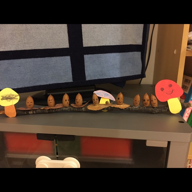 【みんなの投稿】どんぐり飾り