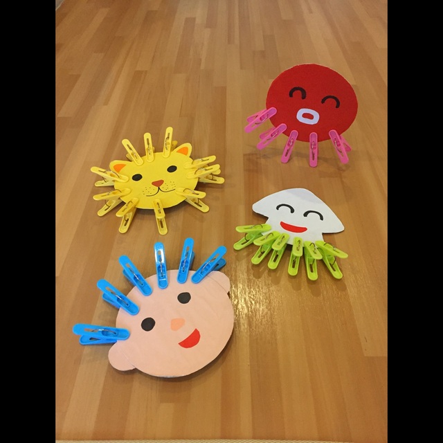 【みんなの投稿】洗濯バサミで遊ぼう
