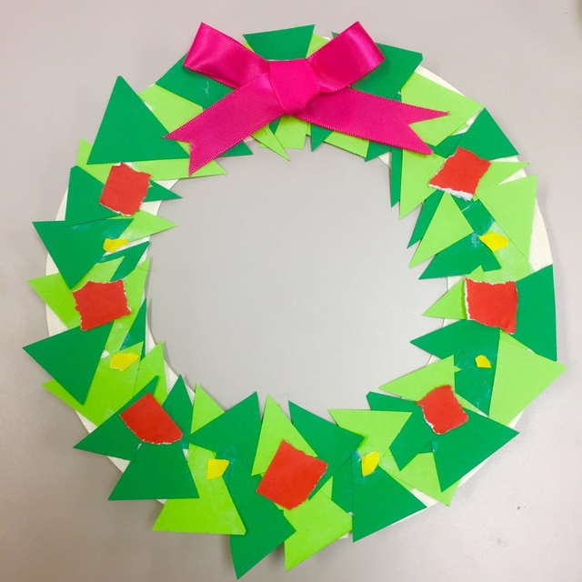 【みんなの投稿】【クリスマスリース】