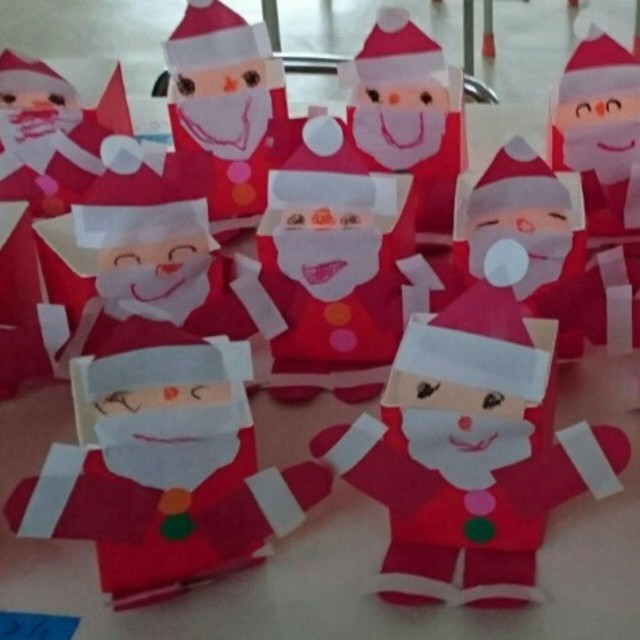 【みんなの投稿】クリスマス制作 『サンタクロース』