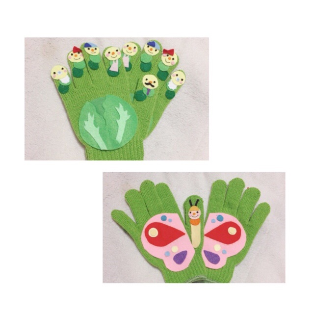 【みんなの投稿】【キャベツの中から 手袋シアター】