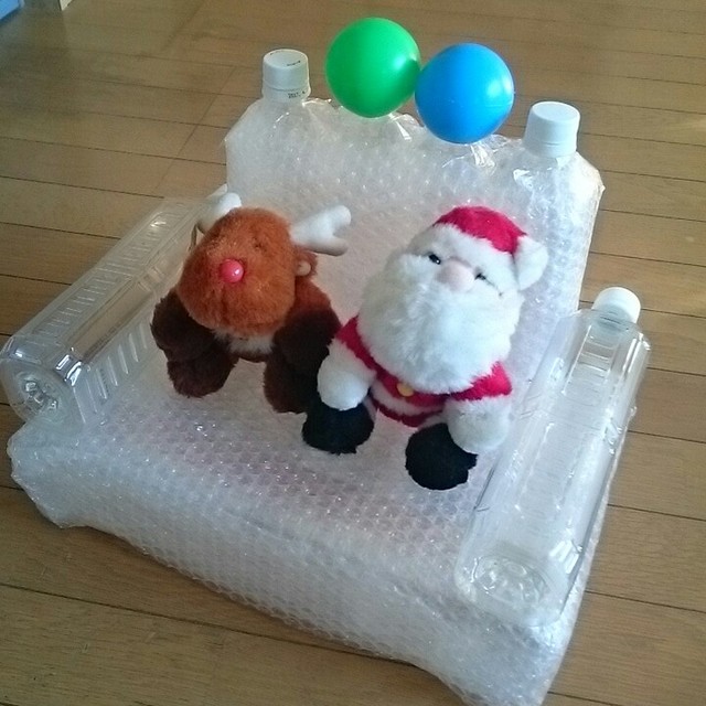 【みんなの投稿】ペットボトルの椅子