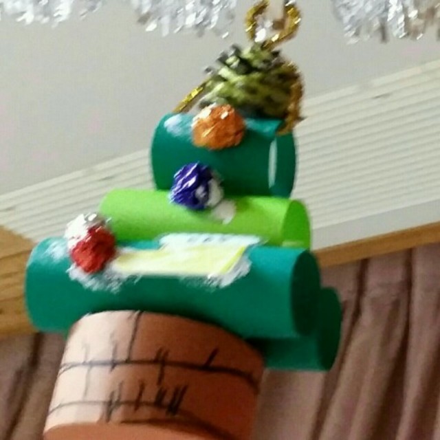 【みんなの投稿】クリスマス製作2歳児