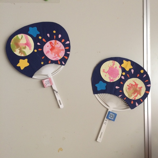 【みんなの投稿】３歳児吹き絵？