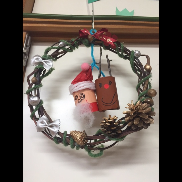 【みんなの投稿】☆クリスマスリース☆