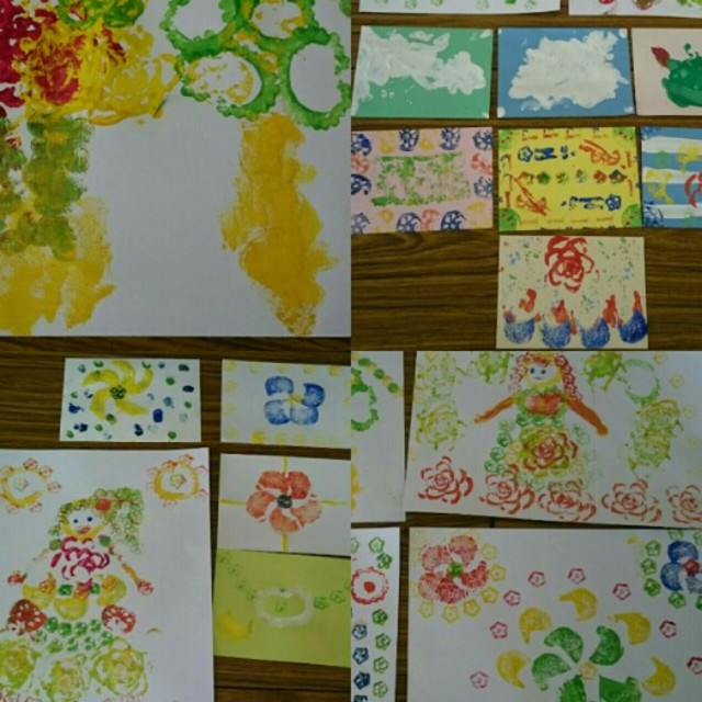 【みんなの投稿】野菜スタンプ