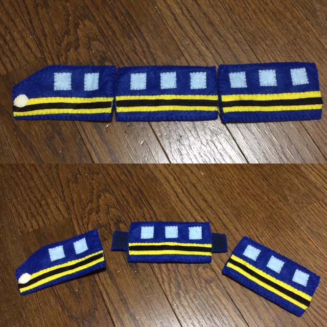 【みんなの投稿】ビリビリくっつく電車