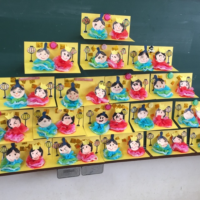 【みんなの投稿】ひな祭り製作 ひな人形☆