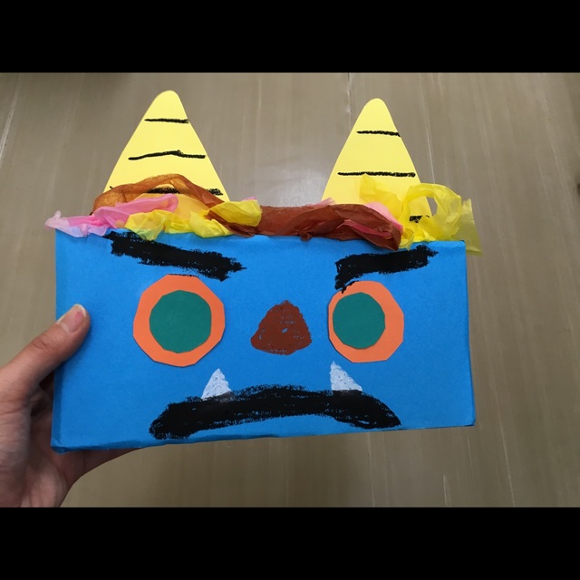 【みんなの投稿】年少 節分 鬼