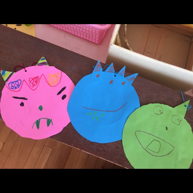 【みんなの投稿】【鬼の的当て】