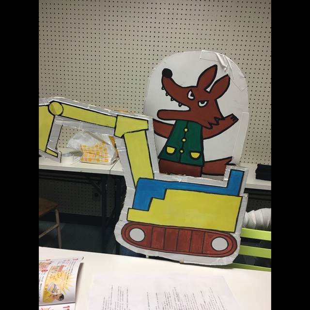 【みんなの投稿】3匹のこぶたのオペレッタで使ったものです