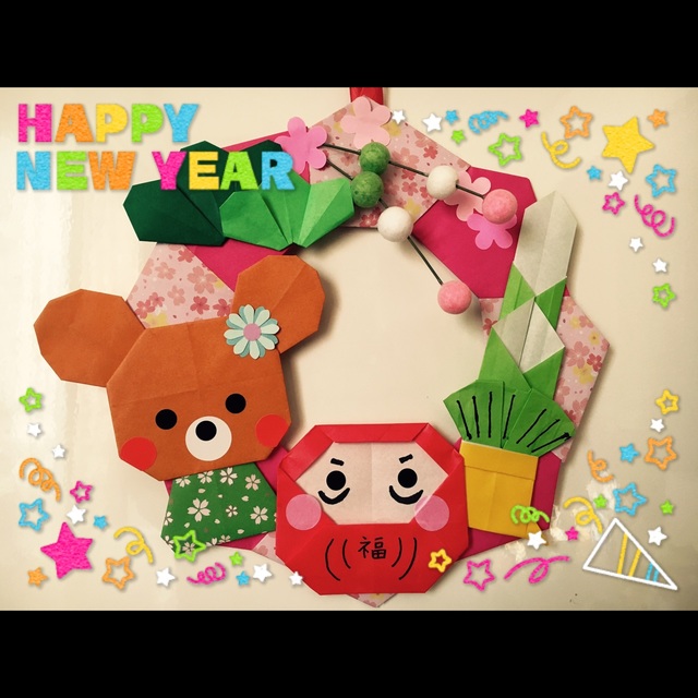 【みんなの投稿】お正月飾りのリース