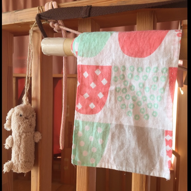 【みんなの投稿】【柵に取り付けた手作り遊具】