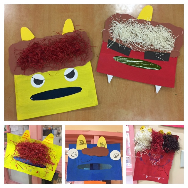 【みんなの投稿】【鬼のお面】