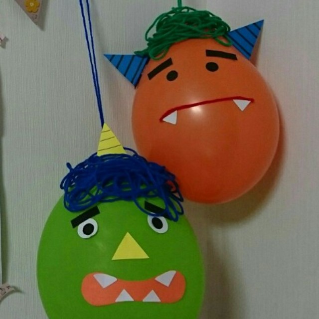 【みんなの投稿】*3歳児*鬼風船