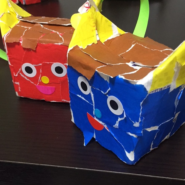 【みんなの投稿】『鬼さん豆入れ』