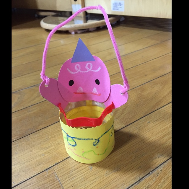 【みんなの投稿】0歳 節分の角箱