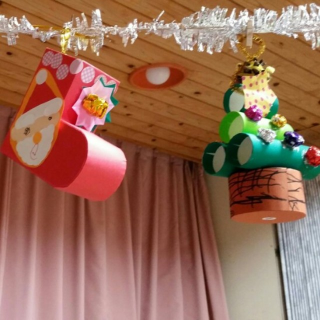 【みんなの投稿】クリスマス製作②歳児 【みんなの投稿】クリスマス製作②歳児