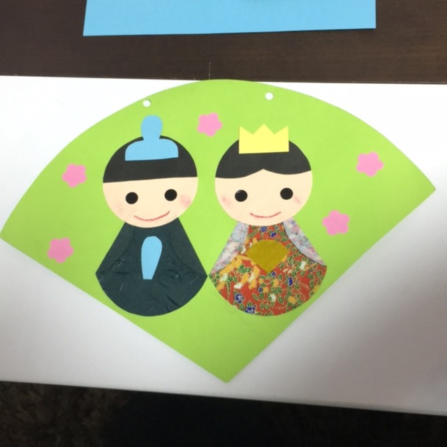 【みんなの投稿】0歳児 おひなさま