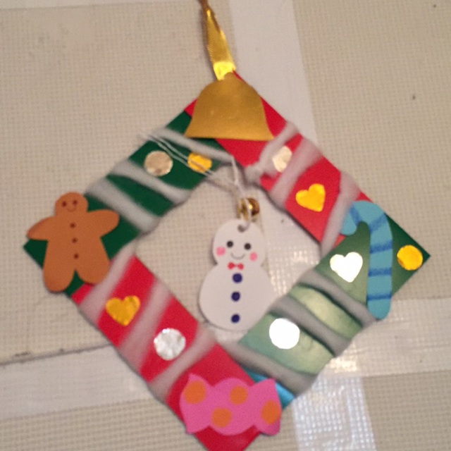 【みんなの投稿】クリスマスリース。