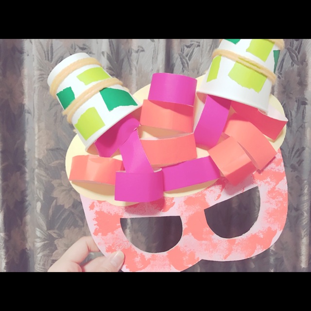 【みんなの投稿】【鬼のお面】✳︎2歳児✳︎