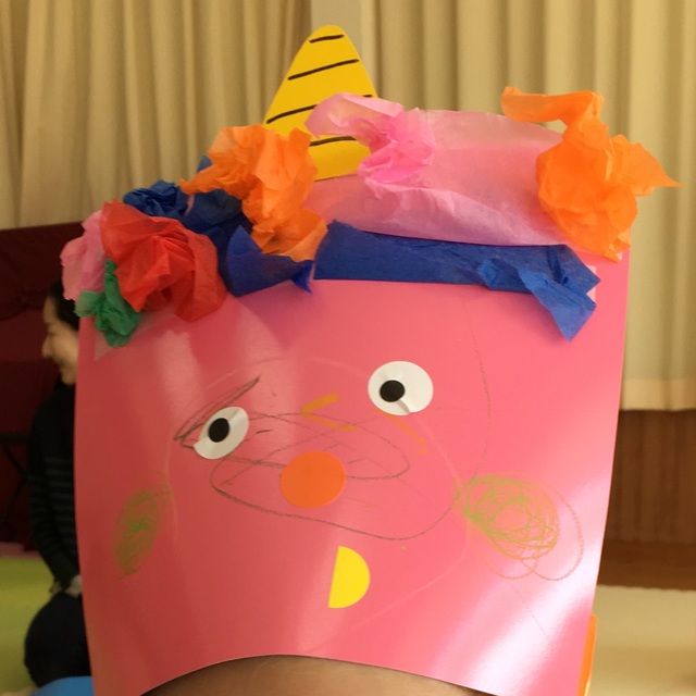 【みんなの投稿】【鬼】クレヨン 花紙 シール