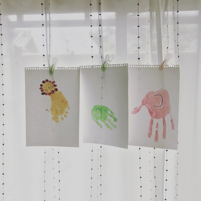【みんなの投稿】【手形足形アート】2歳 【みんなの投稿】【手形足形アート】2歳