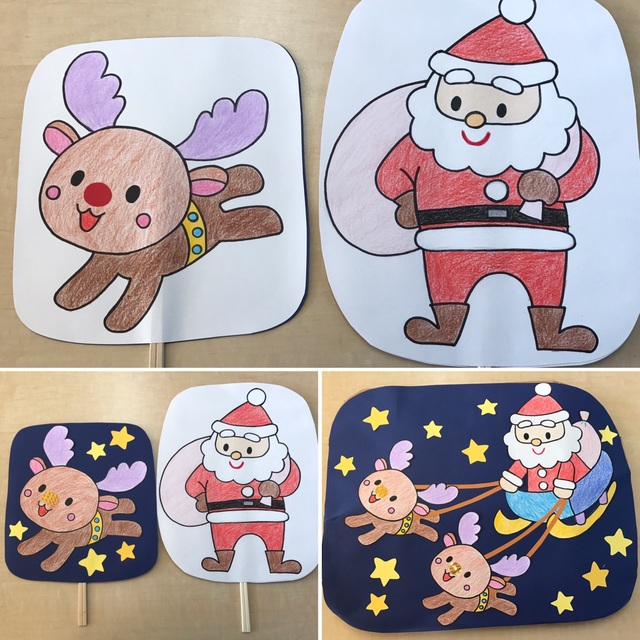 【みんなの投稿】あわてんぼうのサンタクロースのペープサート！