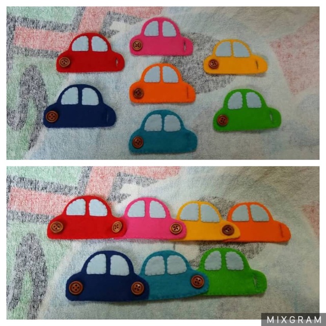 【みんなの投稿】【ボタン付け 車】