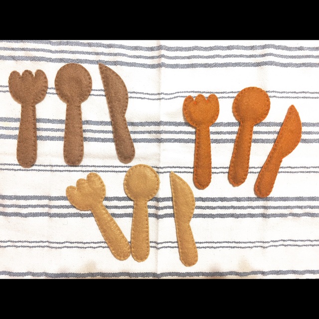 【みんなの投稿】✂︎フェルトままごと