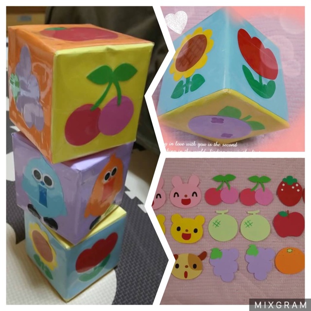 【みんなの投稿】【音のなる積み木】