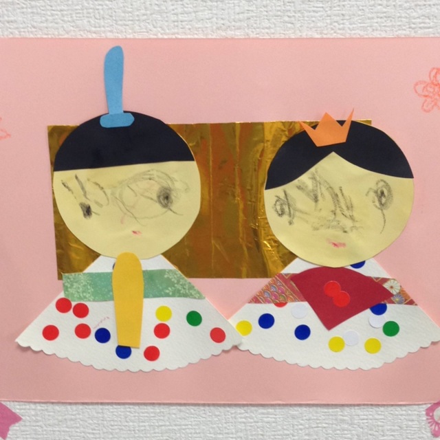 【みんなの投稿】ひなまつり壁面