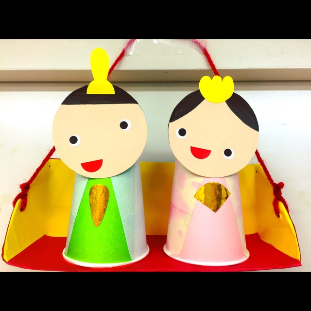 【みんなの投稿】✂︎お雛様×お内裏様