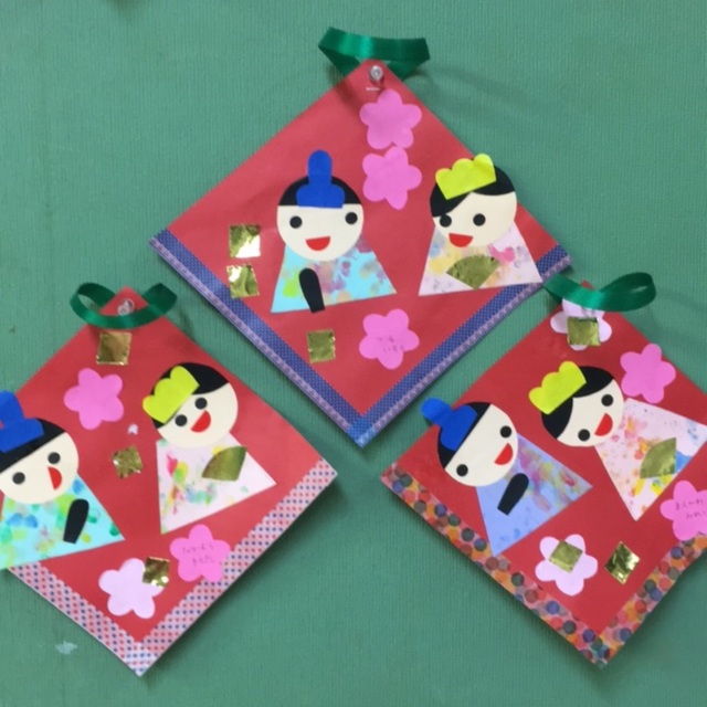 【みんなの投稿】1歳児 ひな人形