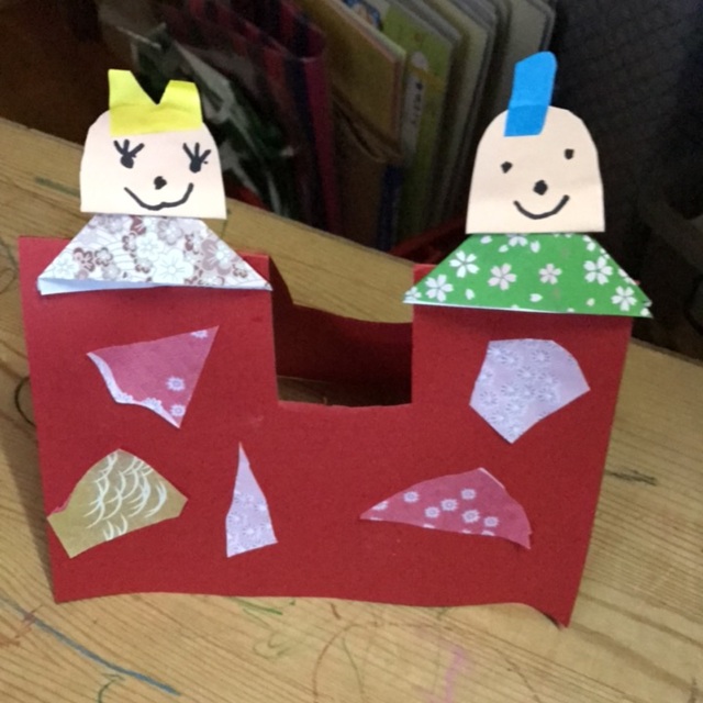 【みんなの投稿】4歳児ひなまつり