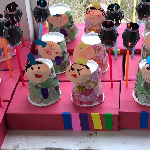【みんなの投稿】紙コップ雛人形