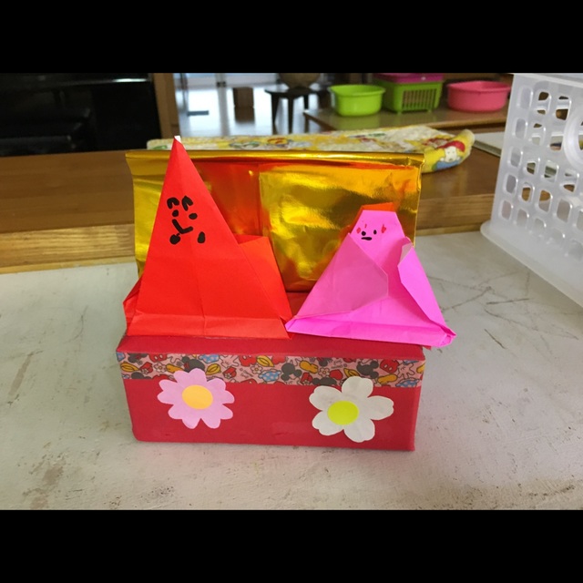 【みんなの投稿】３歳児。ひなまつり製作