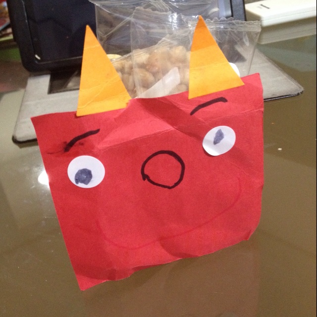 【みんなの投稿】あかおに4歳児