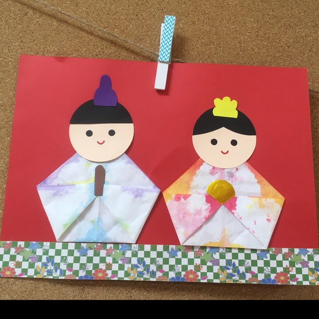 【みんなの投稿】ひなまつり製作