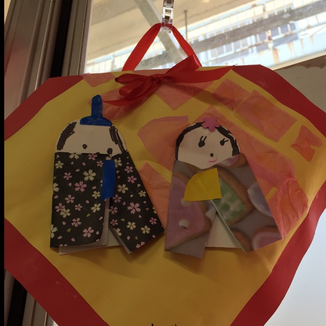 【みんなの投稿】3歳児ひな人形