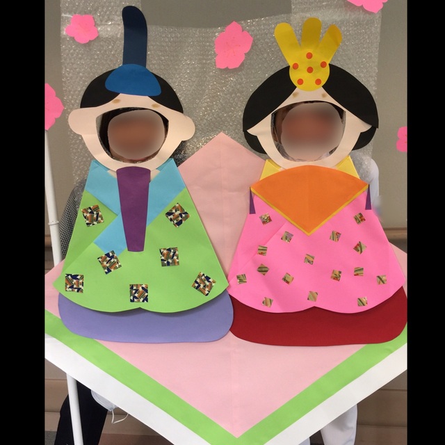 【みんなの投稿】【顔出しパネル】ひなまつり