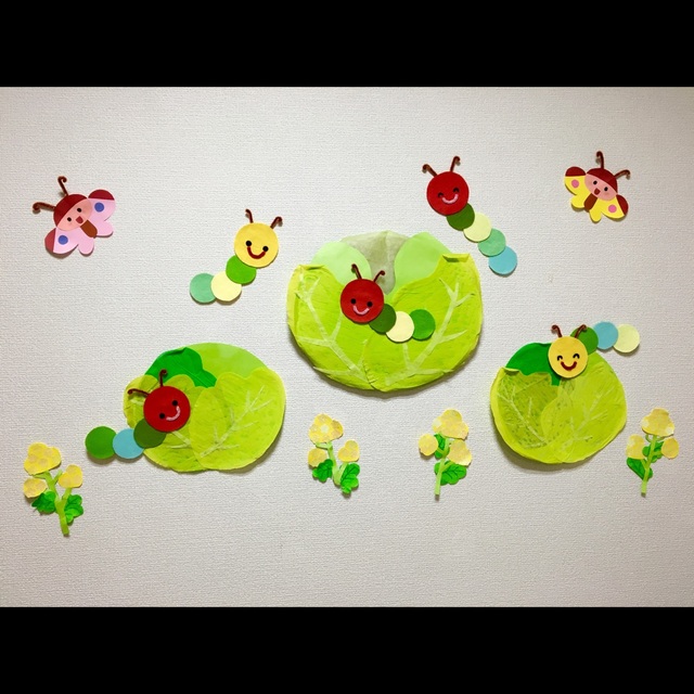 【みんなの投稿】3月の壁面です(^^♪