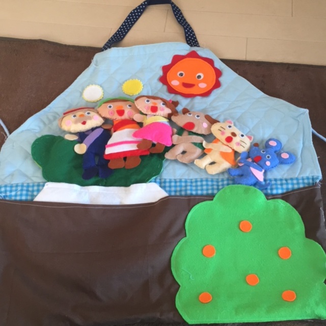 【みんなの投稿】【大きなかぶエプロンシアター】