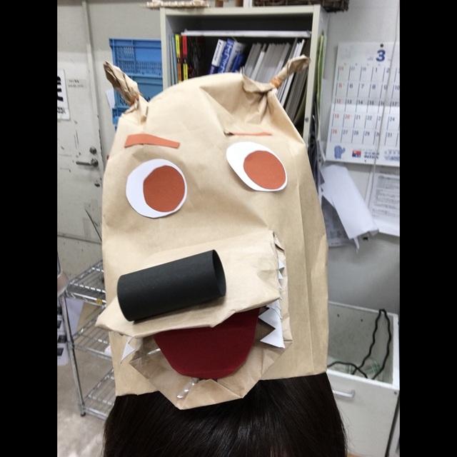 【みんなの投稿】紙袋工作。